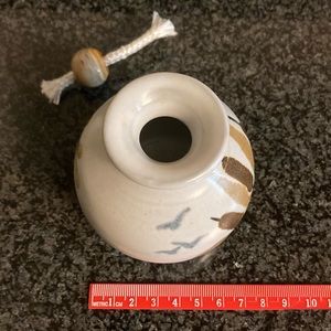 🔥 Oil Pot/Vase Lamp Signed Pottery Paskal Handmade Art